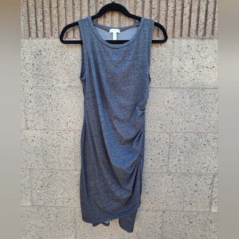 Leith Charcoal Asymmetrical Women's Skirt
